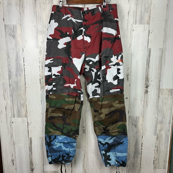 Gnarcotic | Camo Cargo Pants Street Addict Large - Picture 1 of 14